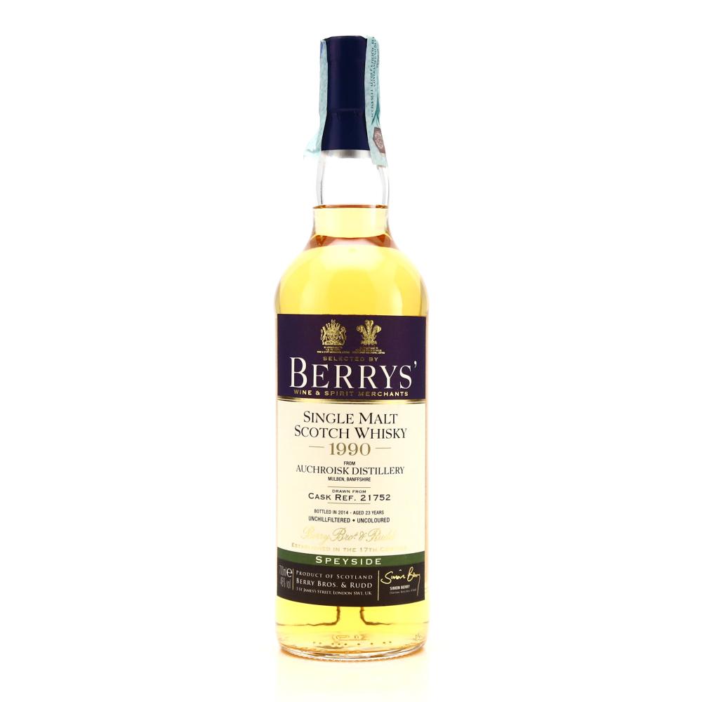 Auchroisk 1990 Berry Brothers and Rudd 23 Year Old
