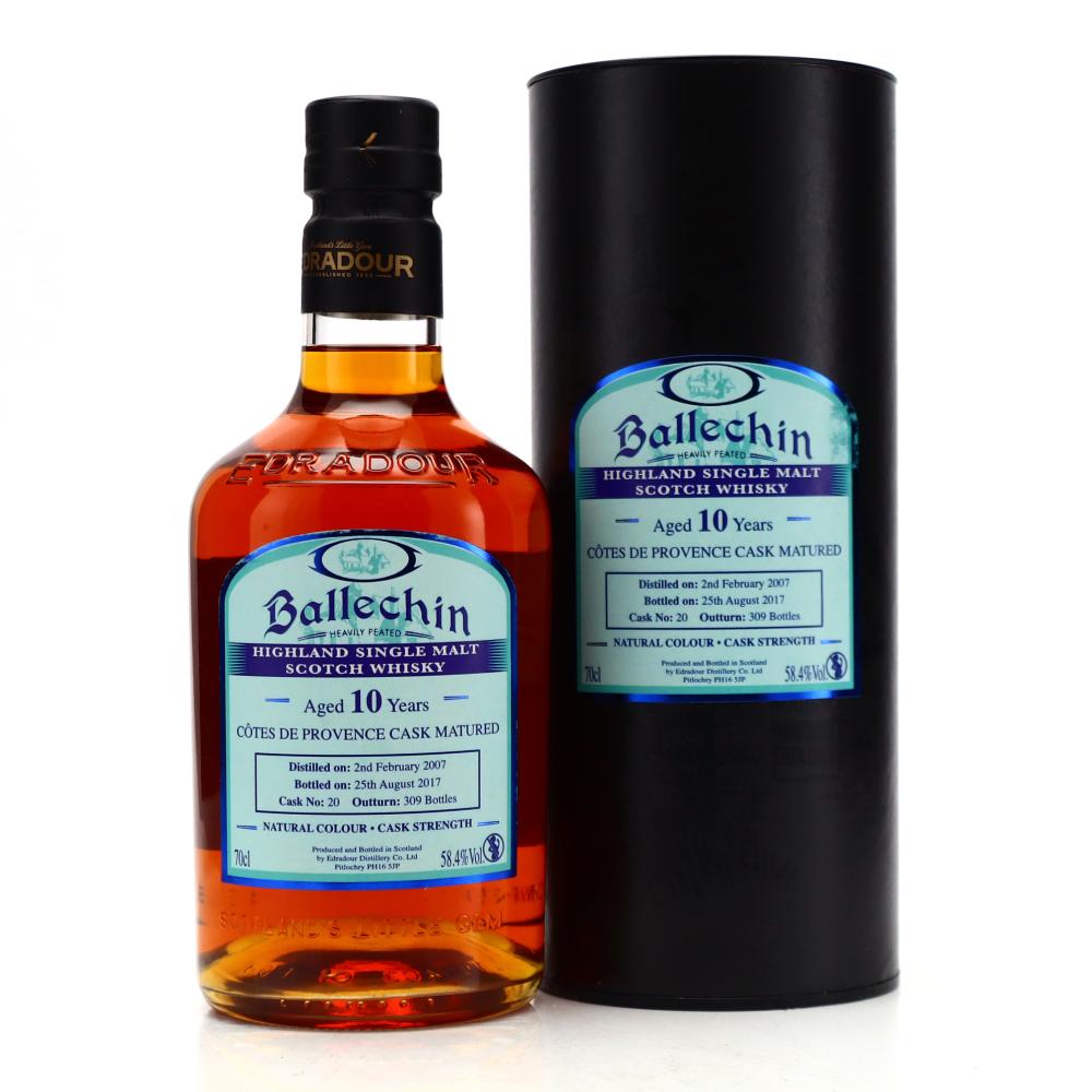 Ballechin 2007 Single Côtes de Provence Cask 10 Year Old #20