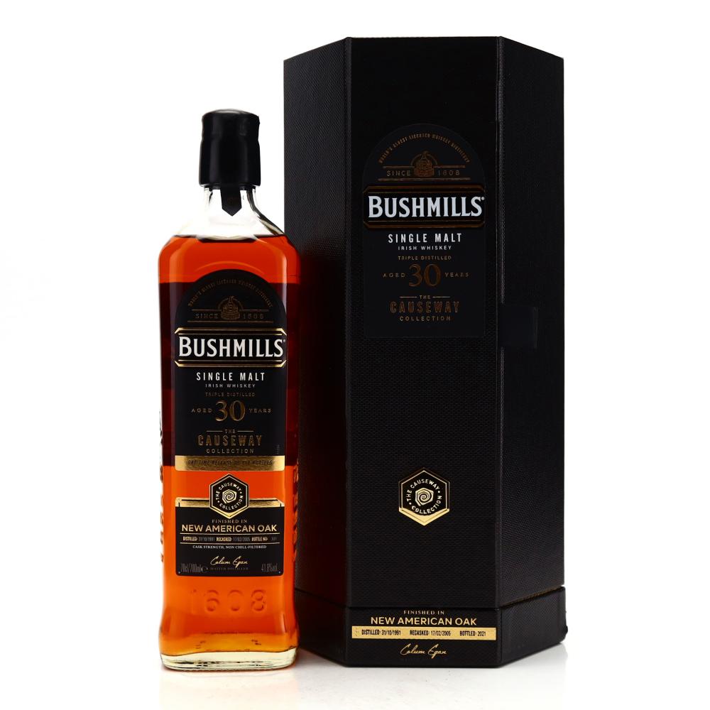 Bushmills 1990 New American Oak Finish 30 Year Old / The Causeway Collection