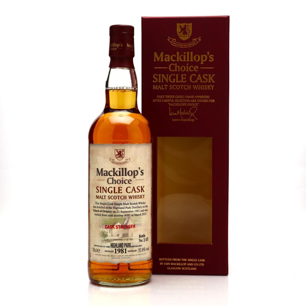 Highland Park 1981 Mackillop's Choice