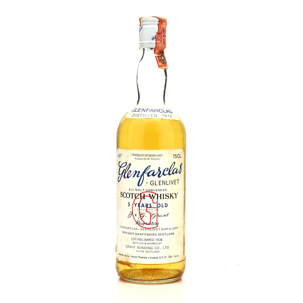 Glenfarclas 1973 Grant Bonding Co 5 Year Old / Co. Pinerolo Import