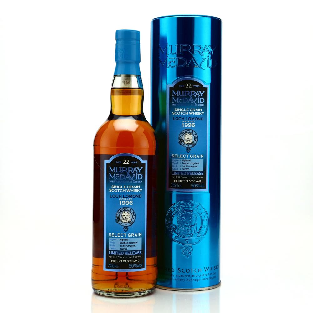 Loch Lomond 1996 Murray McDavid 22 Year Old Single Grain Cask