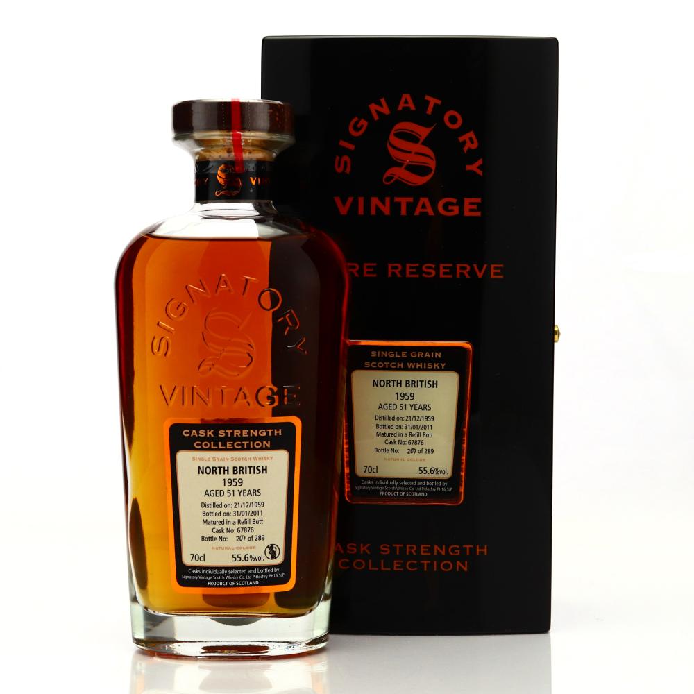 North British 1959 Signatory Vintage 51 Year Old Cask Strength