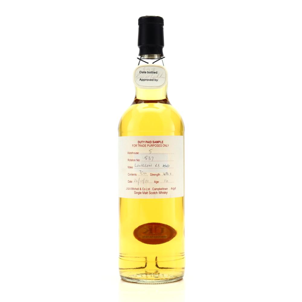 Longrow 2001 Duty Paid Sample 16 Year Old / Refill Bourbon Hogshead