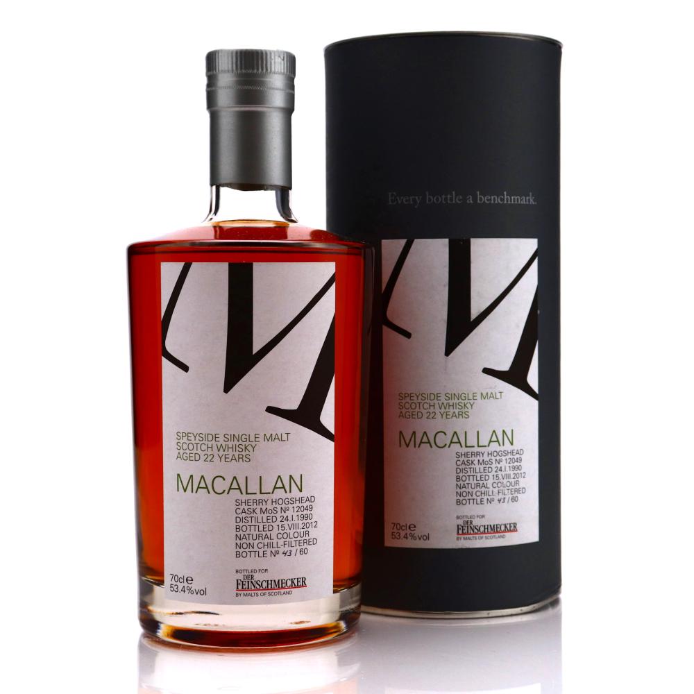 Macallan 1990 Malts of Scotland Sherry Hogshead / Der Feinschmecker