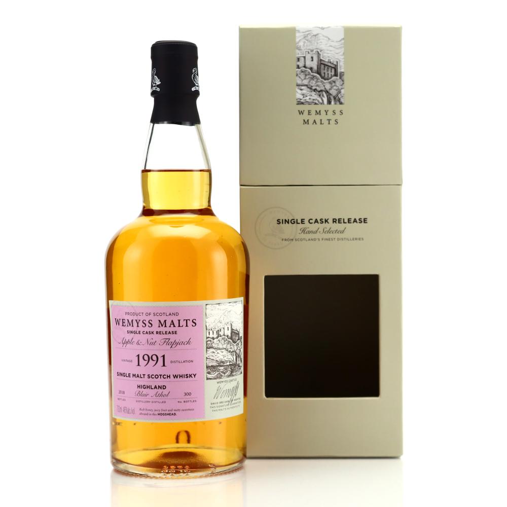 Blair Athol 1991 Wemyss Malt / Apple and Nut Flapjack