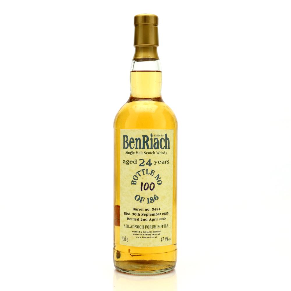 Benriach 1985 Bladnoch Forum 24 Year Old