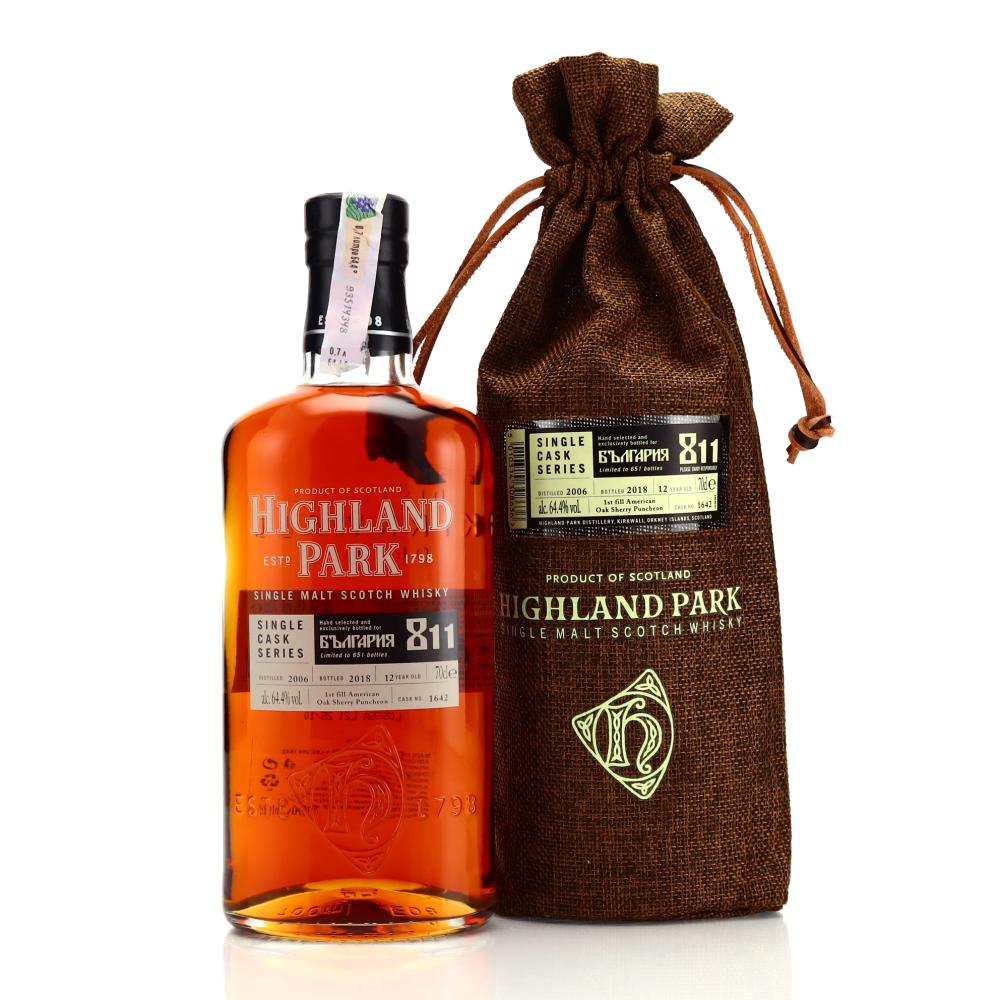 Highland Park 2006 Single Cask 12 Year Old #1642 / Bulgaria 811