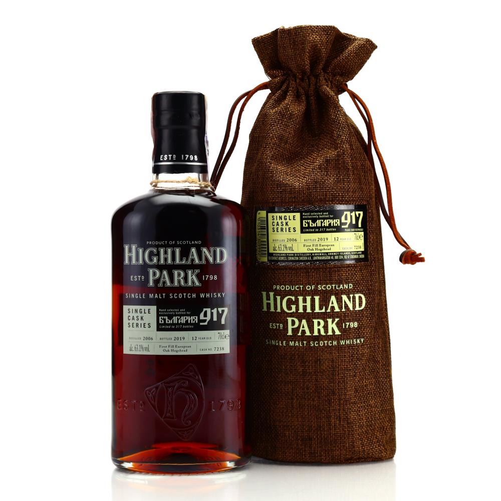 Highland Park 2006 Single Cask 12 Year Old #7238 / Bulgaria 917