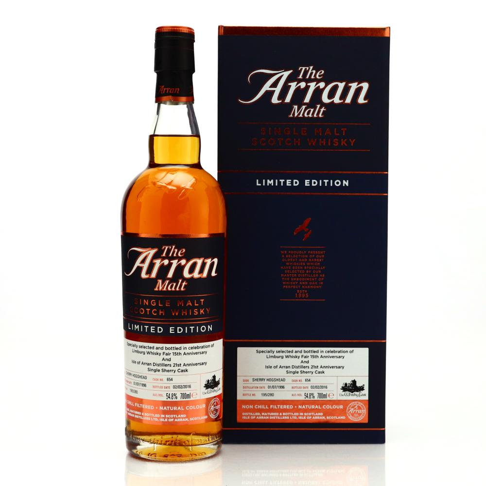Arran 1996 Single Cask #654 / Limburg Whisky Fair 15th Anniversary