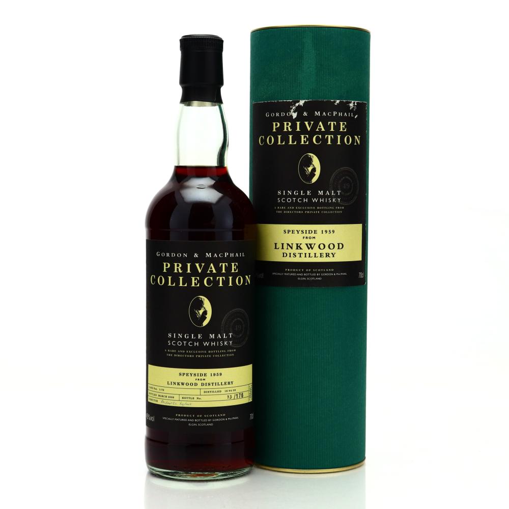Linkwood 1959 Gordon and MacPhail 49 Year Old Private Collection
