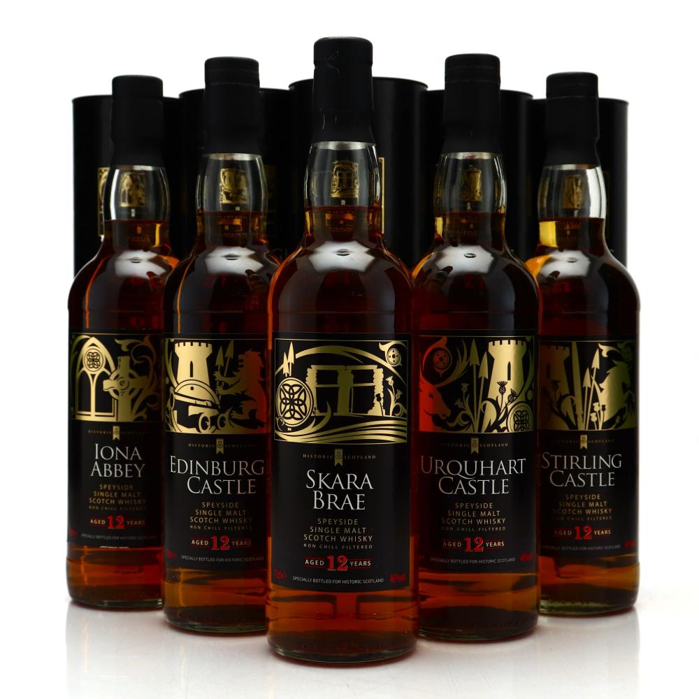 Speyside Single Malt Historic Scotland Collection 5 x 70cl