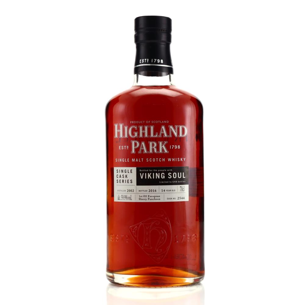 Highland Park 2002 Single Sherry Cask 14 Year Old #2544 / Viking Soul