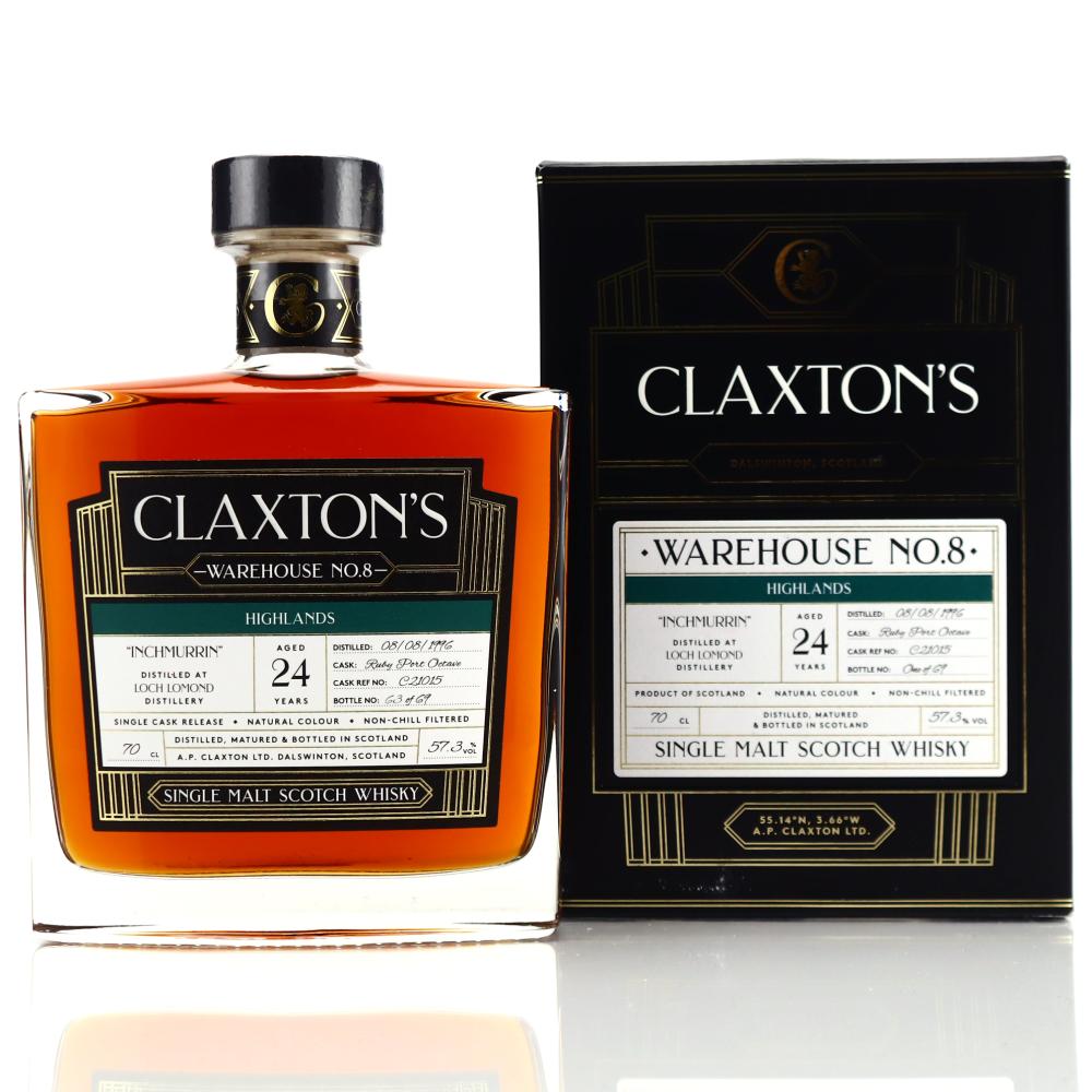Inchmurrin 1996 Claxton's 24 Year Old