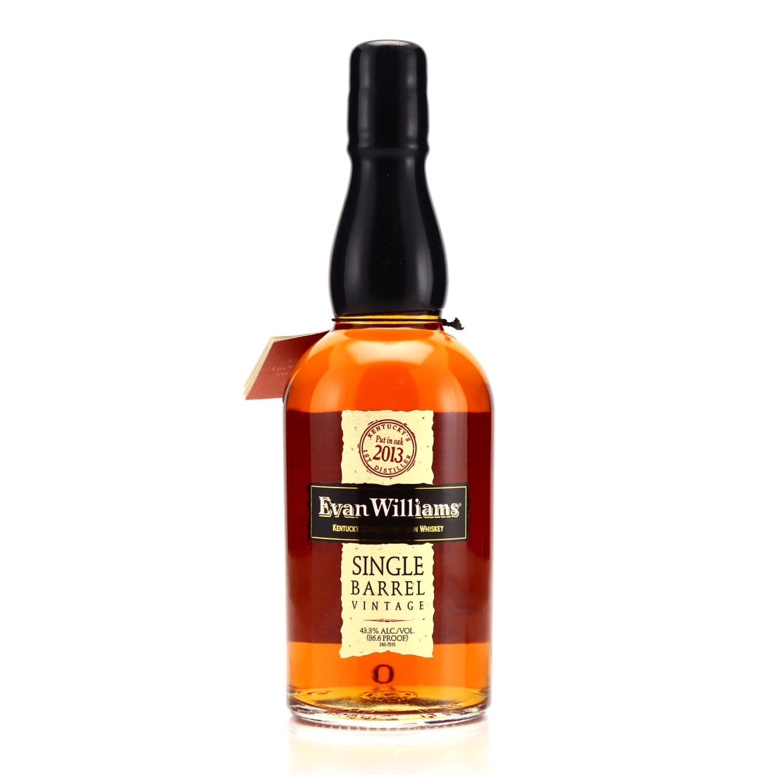 Evan Williams 2013 Single Barrel #38
