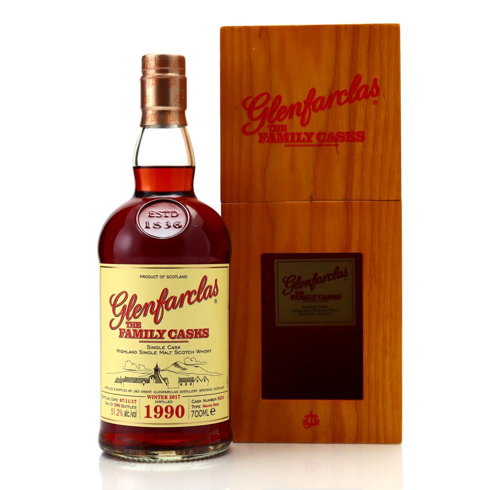 Glenfarclas 1990 Family Cask #9255 / Winter 2017