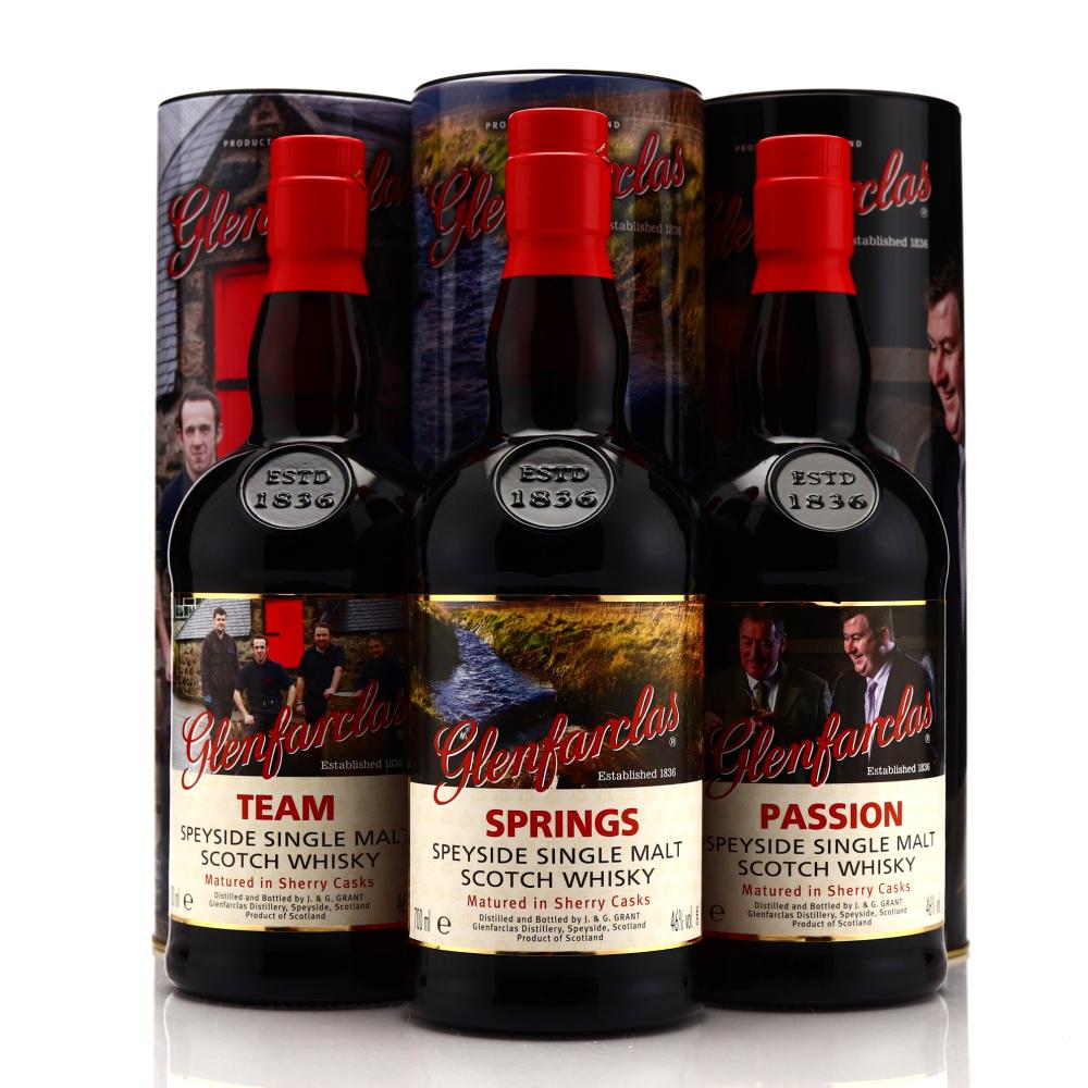 Glenfarclas The Legend of Speyside Trilogy 3 x 70cl