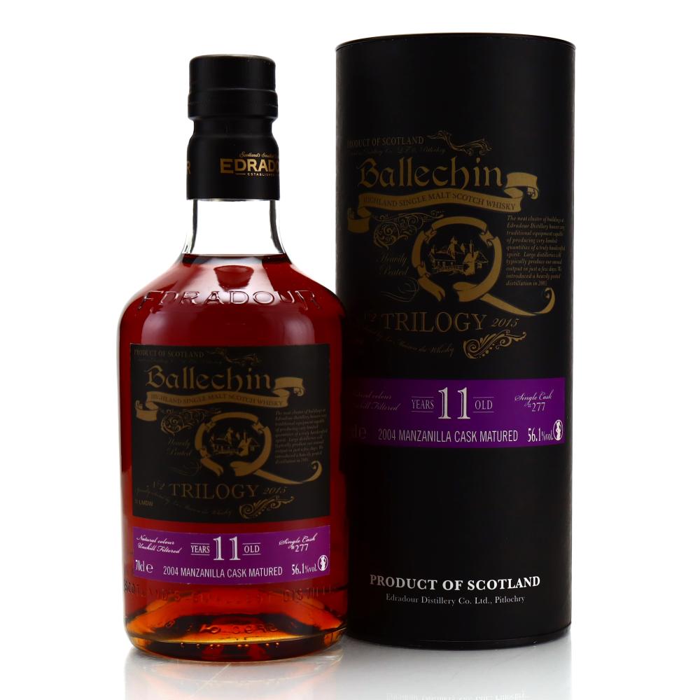 Ballechin 2004 Single Manzanilla Sherry Cask 11 Year Old #277