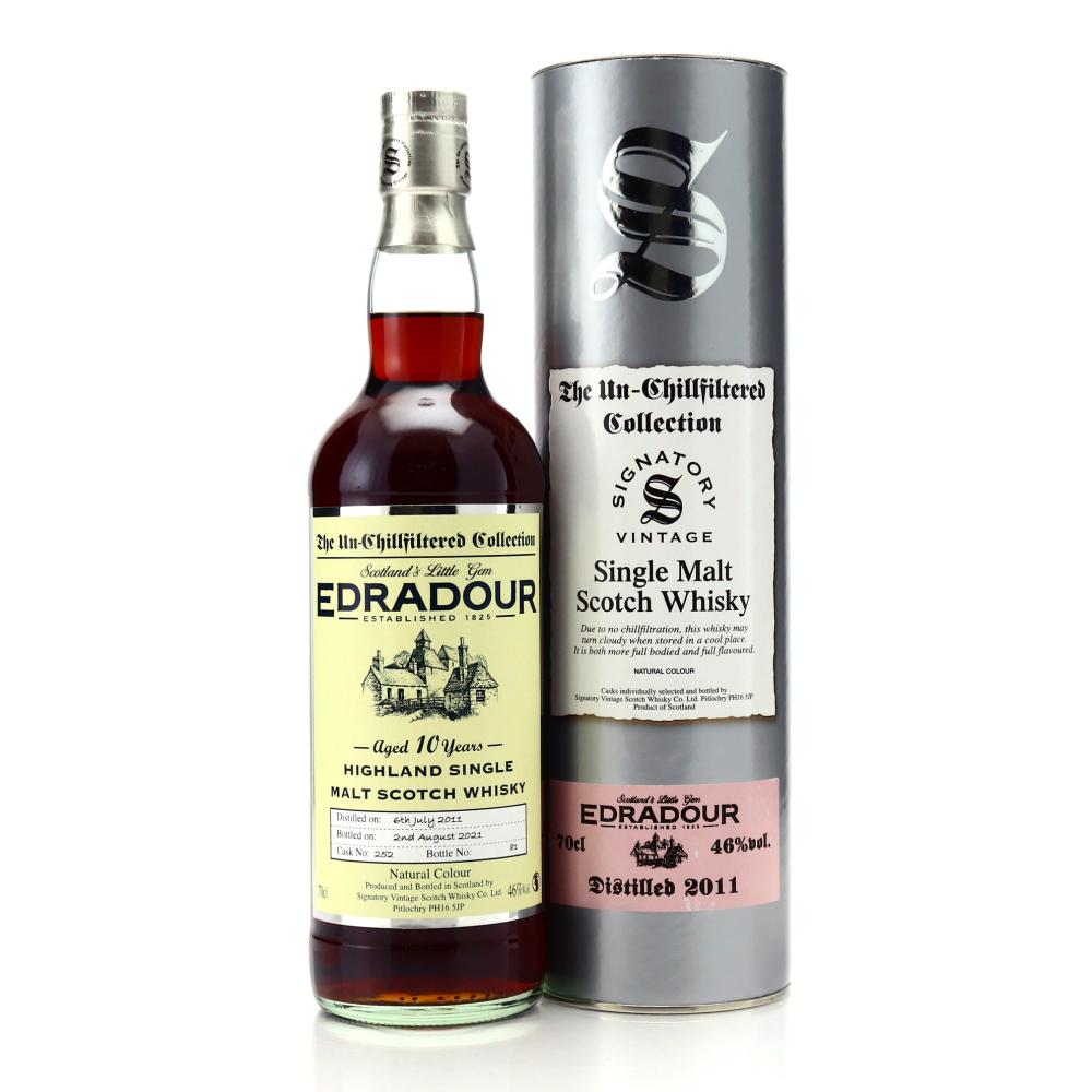 Edradour 2011 Signatory Vintage 10 Year Old 