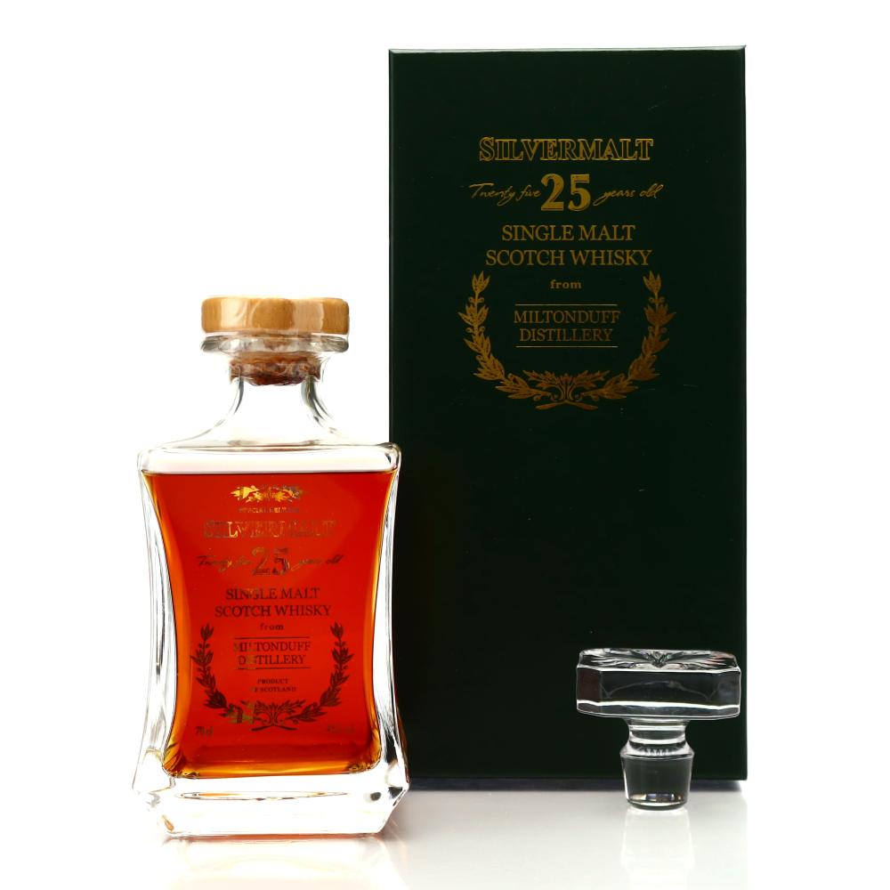 Miltonduff 25 Year Old Silvermalt Decanter