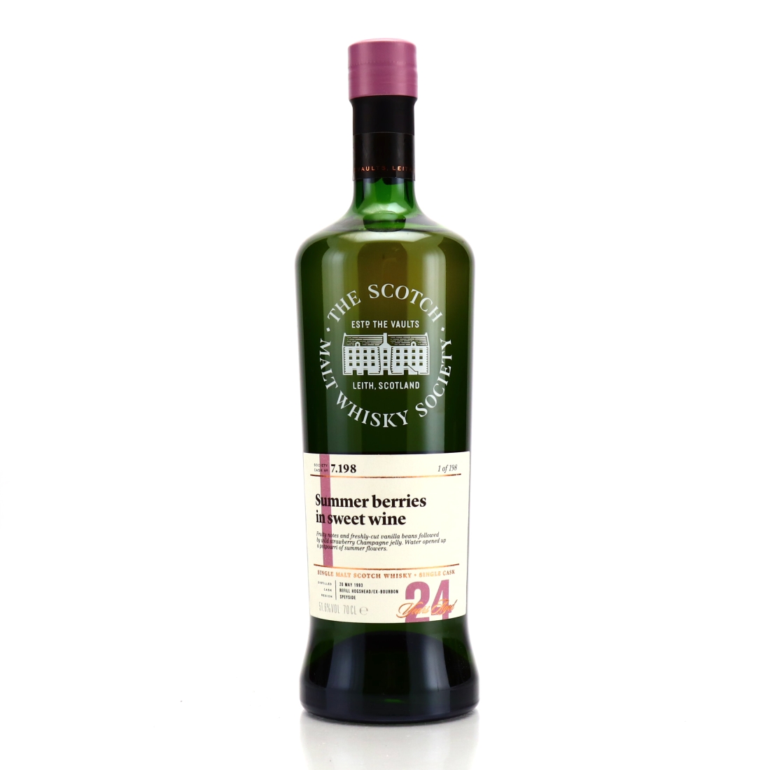 Longmorn 1993 SMWS 24 Year Old 7.198