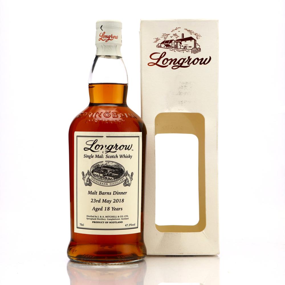 Longrow 18 Year Old / Malt Barns Dinner 2018