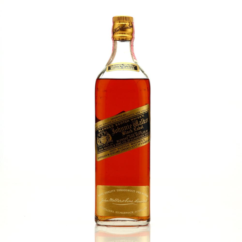 Johnnie Walker Black Label 1930/40s / US Import