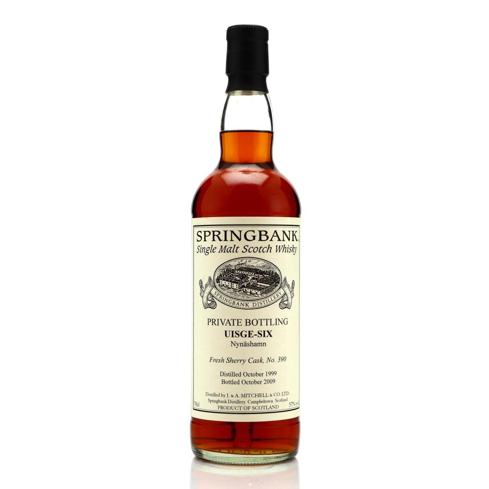 Springbank 1999 Private Cask #390 / Uisge-Six Nynashamn