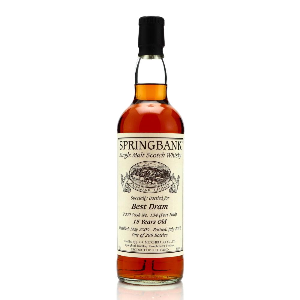 Springbank 2000 Private Port Cask 15 Year Old #134 / Best Dram