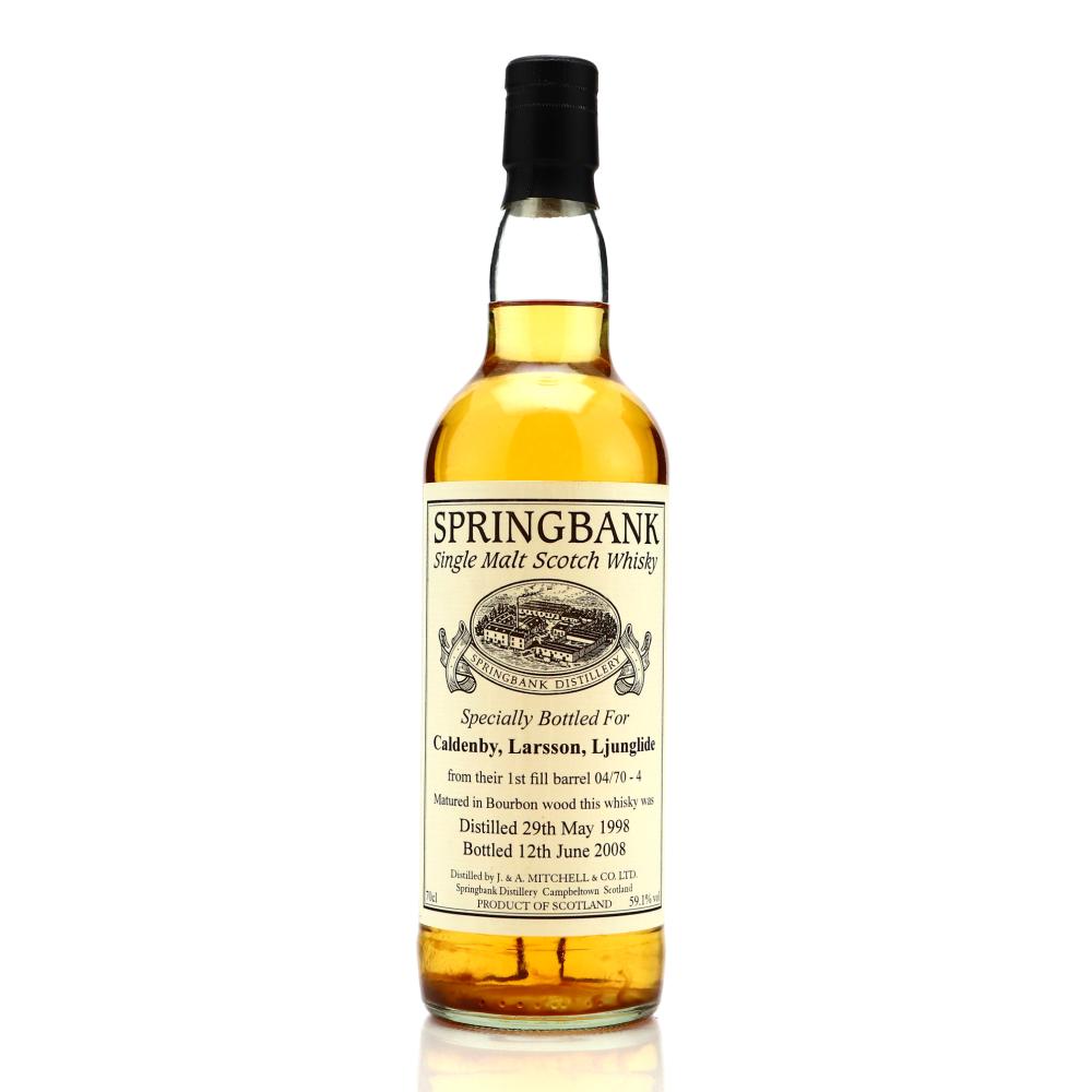 Springbank 1998 Private Bourbon Cask / Caldenby, Larsson & Ljunglide