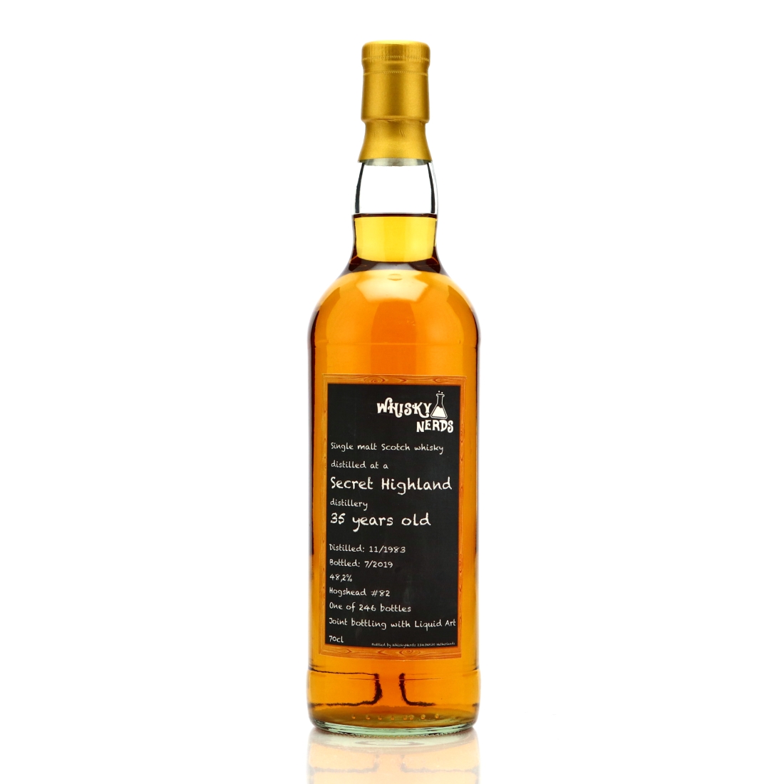 Secret Highland 1983 Whisky Nerds 35 Year Old