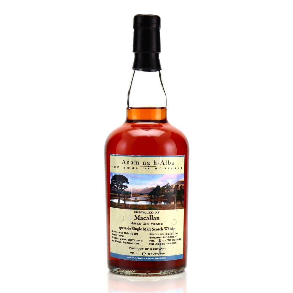 Macallan 1989 Anam na h-Alba 24 Year Old