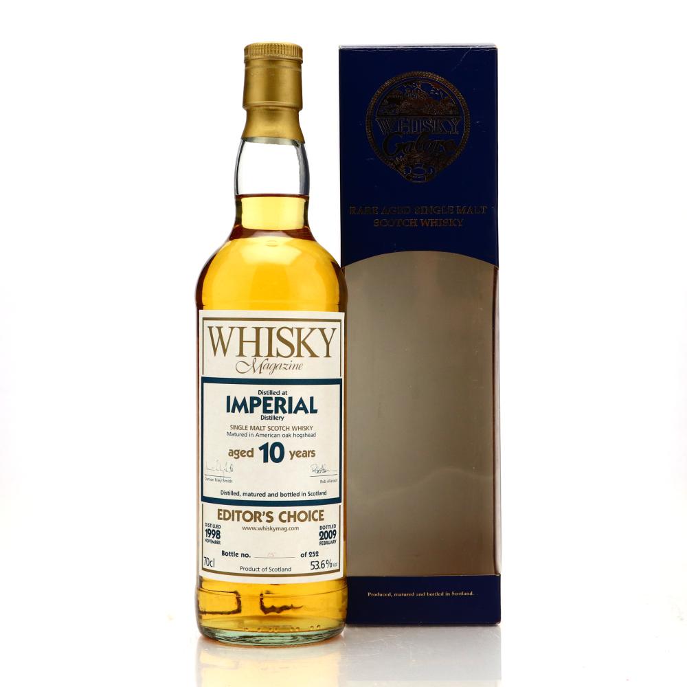 Imperial 1998 Whisky Magazine 10 Year Old