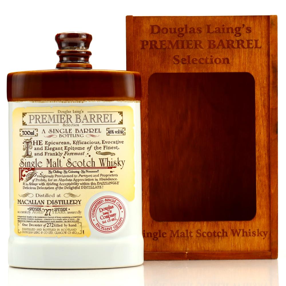 Macallan 27 Year Old Douglas Laing Premier Barrel
