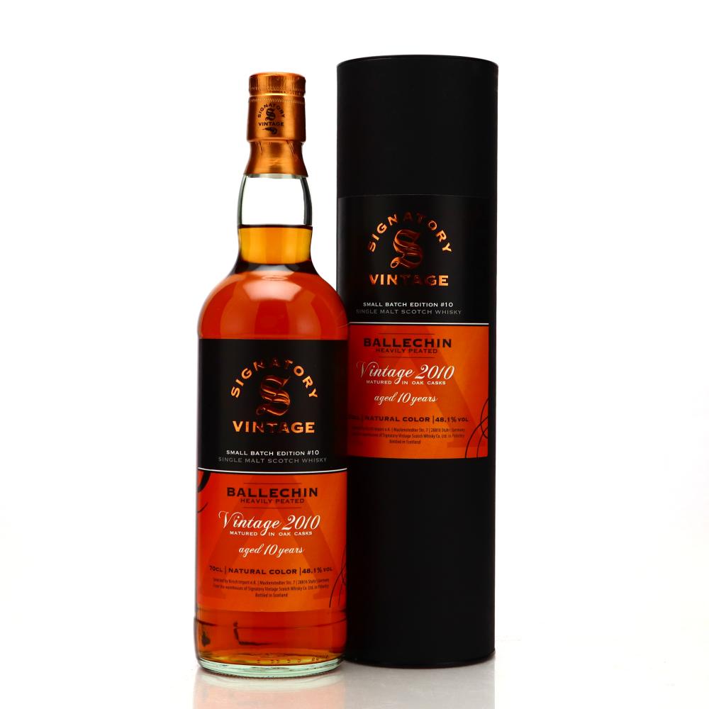 Ballechin 2010 Signatory Vintage 10 Year Old Small Batch Edition #10