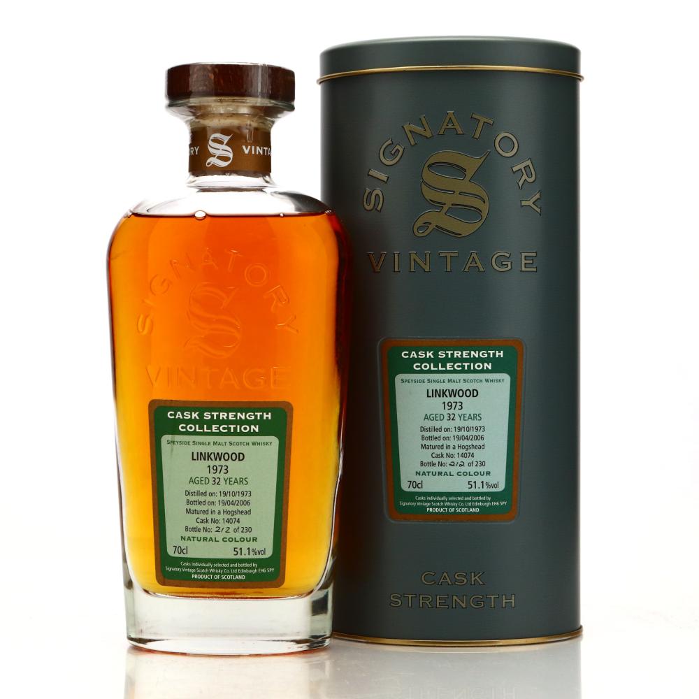 Linkwood 1973 Signatory Vintage 32 Year Old