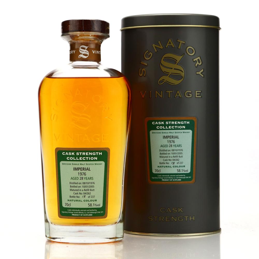 Imperial 1976 Signatory Vintage 27 Year Old Cask Strength