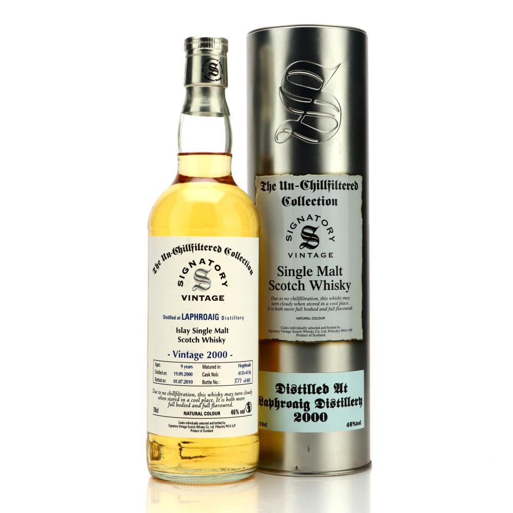 Laphroaig 2000 Signatory Vintage 9 Year Old