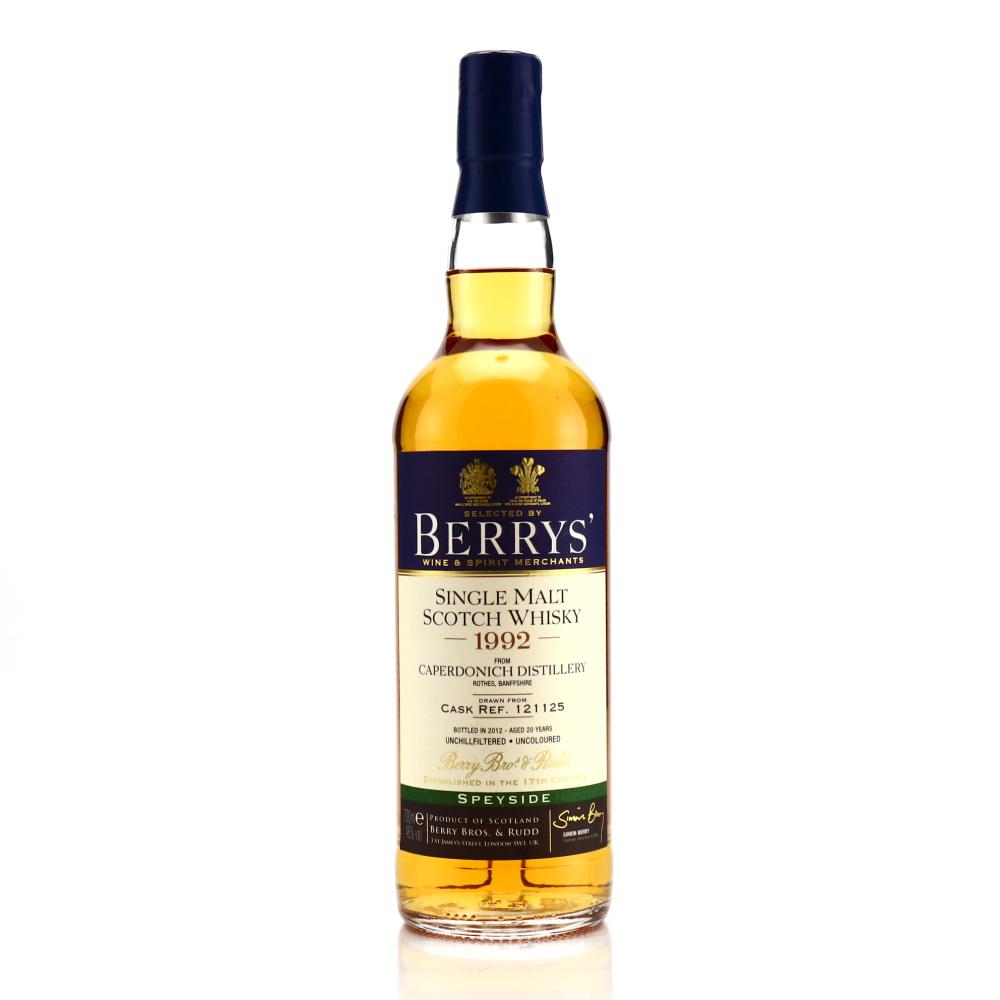 Caperdonich 1992 Berry Brothers and Rudd 20 Year Old