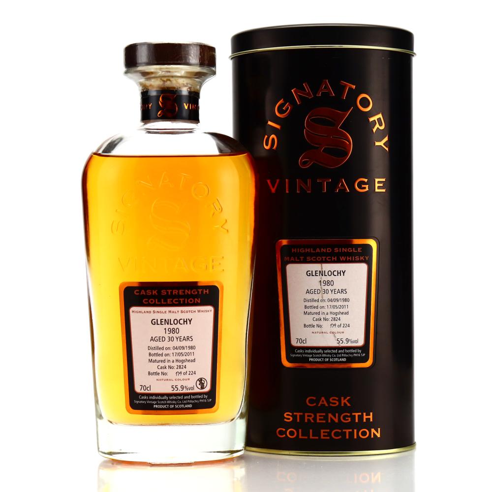 Glenlochy 1980 Signatory Vintage 30 Year Old Cask Strength