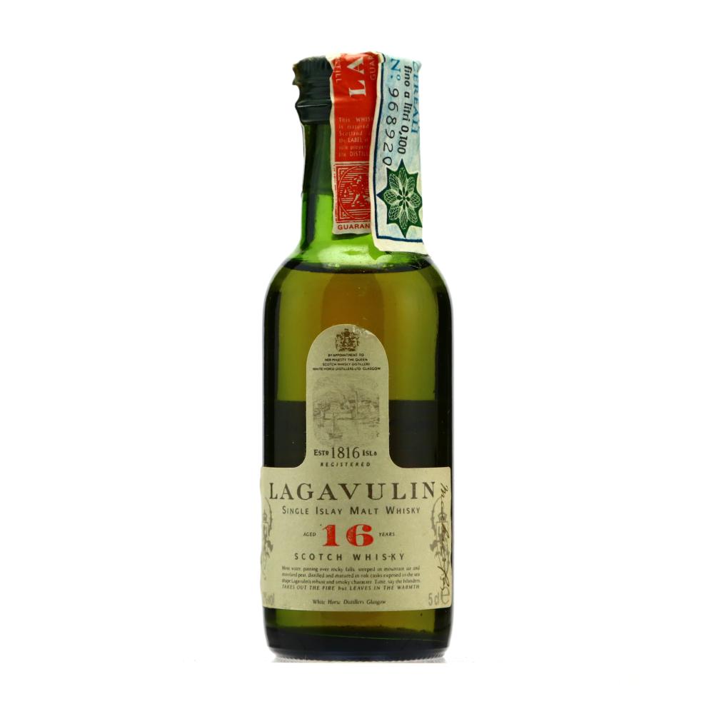 Lagavulin 16 Year Old White Horse Miniature