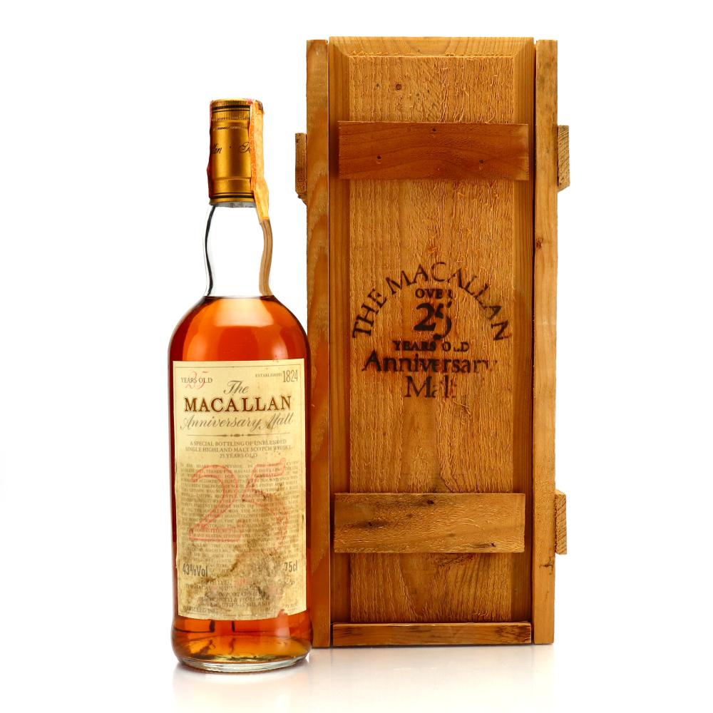 Macallan 1965 Anniversary Malt 25 Year Old 