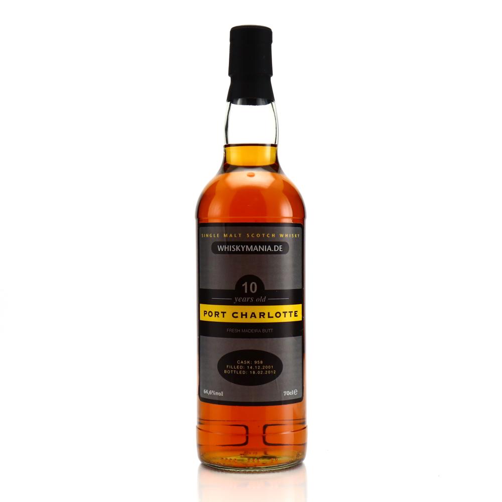 Port Charlotte 2001 Whiskymania 10 Year Old