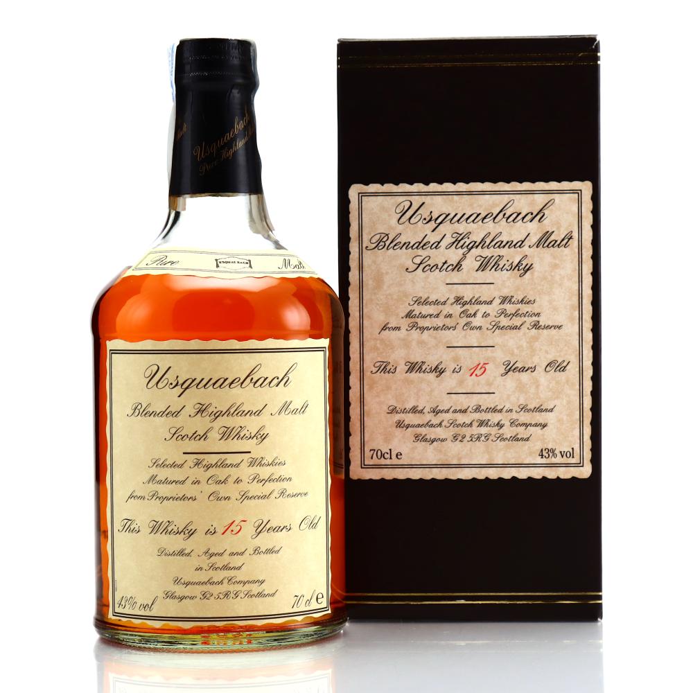 Usquaebach 15 Year Old Highland Malt