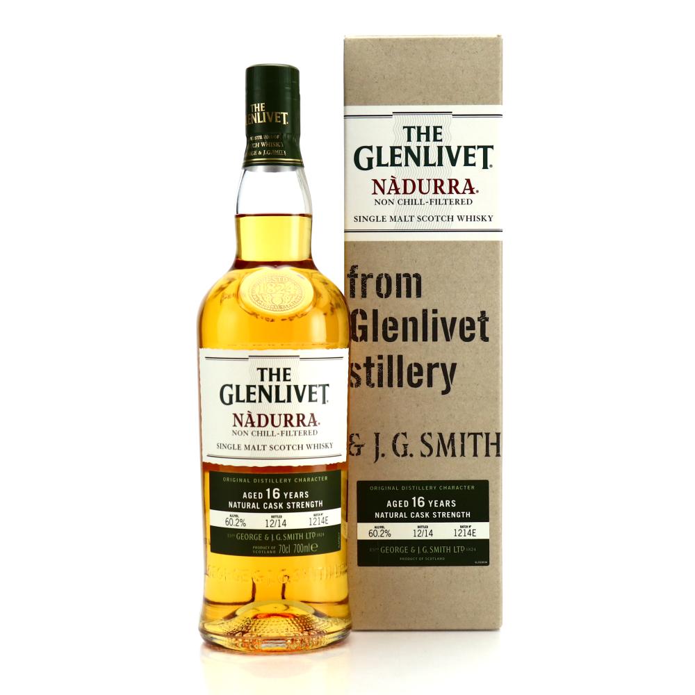 Glenlivet Nadurra 16 Year Old Cask Strength Batch #1214E