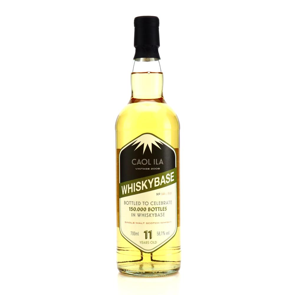 Caol Ila 11 Year Old Whiskybase / 150,000 Bottles
