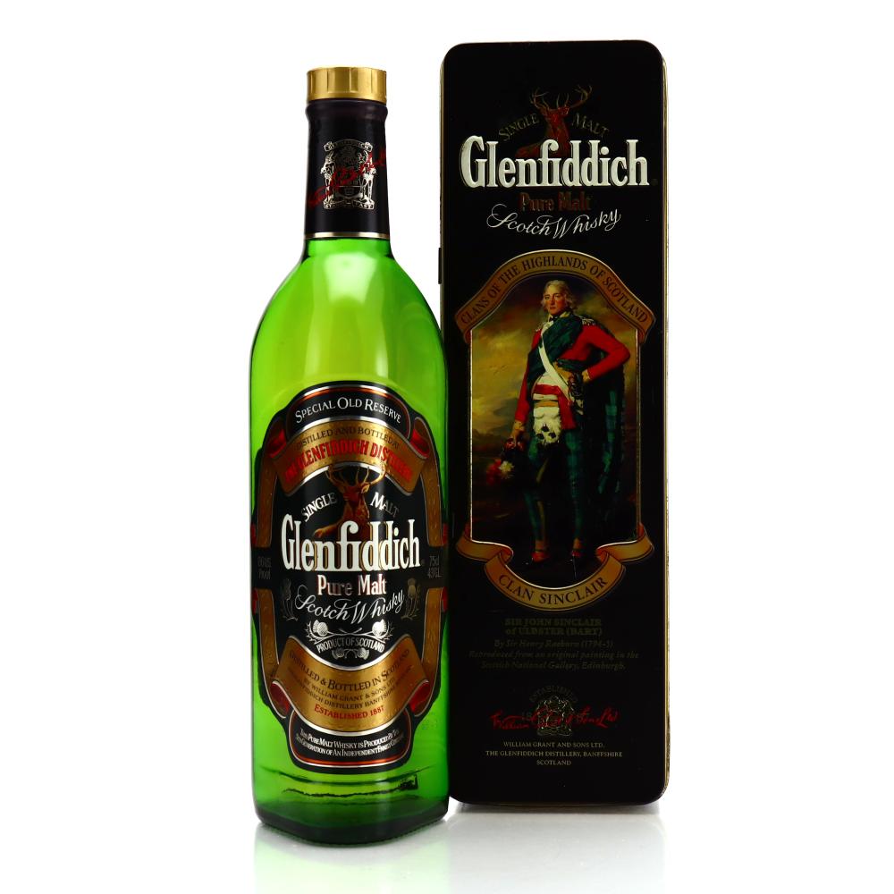 Glenfiddich Clans of the Highlands 1980s / Clan Sinclair