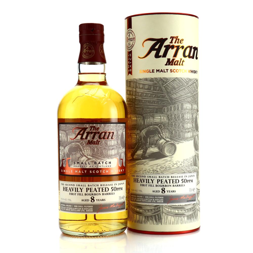 Arran 8 Year Old Small Batch Heavily Peated Bourbon Casks / Japan