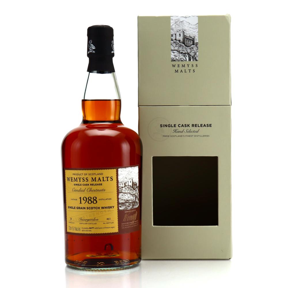 Invergordon 1988 Wemyss Malts 30 Year Old / Candied Chestnuts