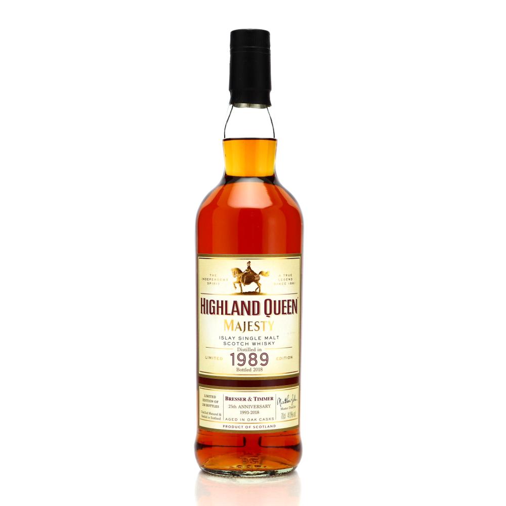 Highland Queen Majesty 1989 Islay Single Malt / Bresser & Timmer 25th Anniversary